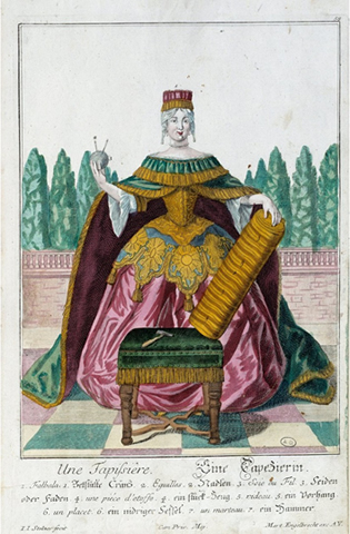 Tapissière d'ameublement