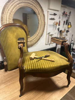 dégarnissage fauteuil